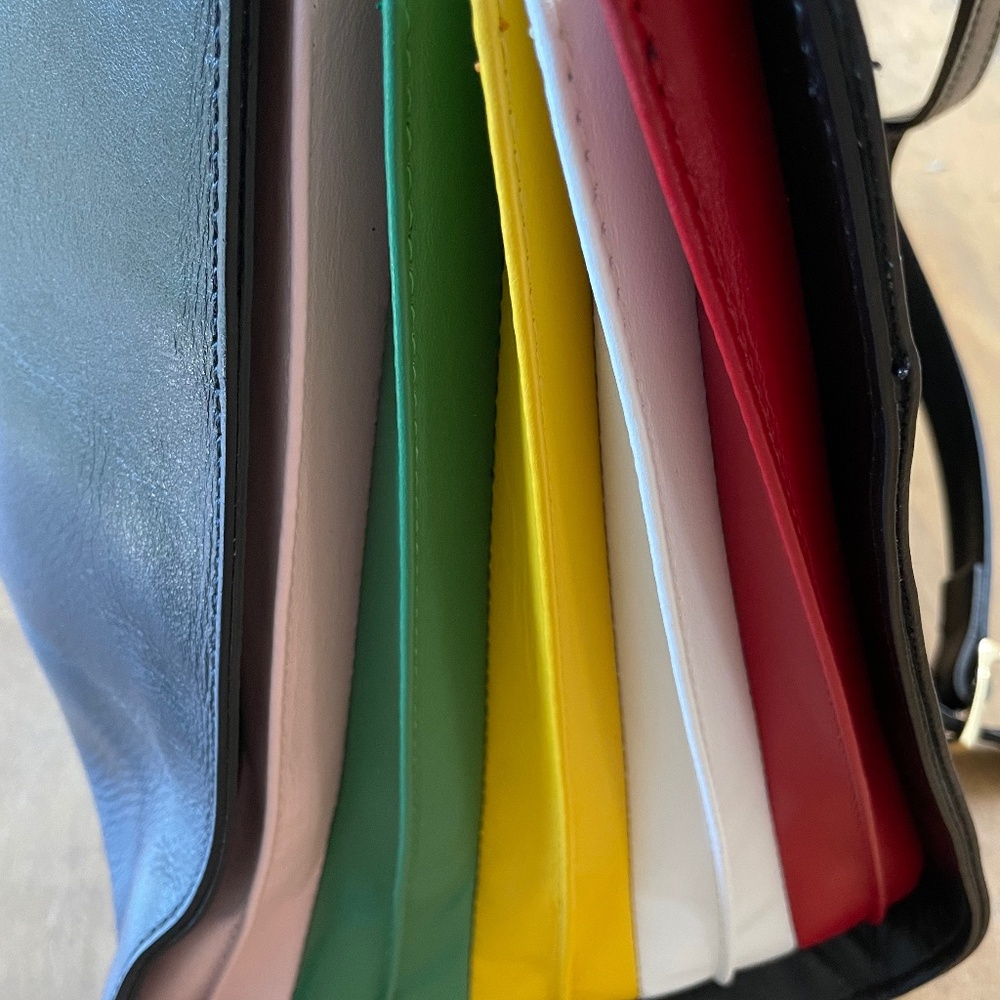Anna Paola Italian Leather Bag - Picture 4 of 5